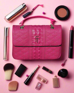 MEDIUM FLAP BAG - Fuchsia